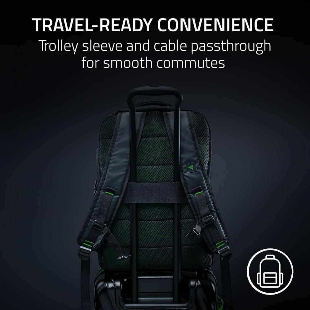 MOCHILA PARA LAPTOP GAMER RAZER ROGUE V4 18'| NEGRA - 6