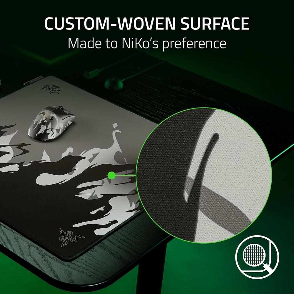 ALFOMBRILLA GAMER RAZER GIGANTUS V2 PRO SOFT LARGE NIKO| GRIS - 3