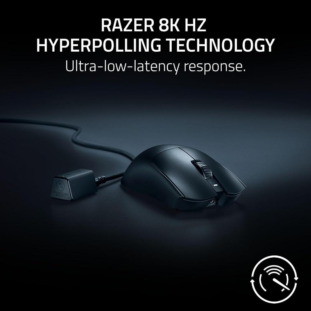 COMBO GAMER RAZER VIPER V3 PRO + SPHEX V3 LARGE| NEGRA - 6