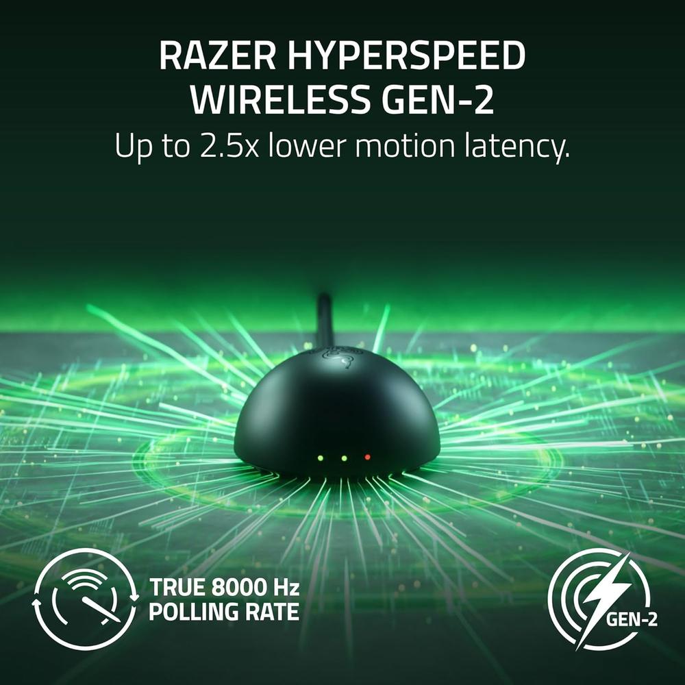 COMBO GAMER RAZER BLACKSHARK V3 PRO + VIPER V4 PRO |NEGRO - 5