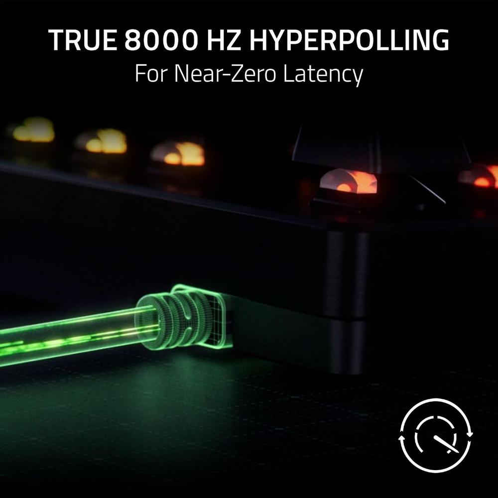 TECLADO ALÁMBRICO GAMER RAZER HUNTSMAN V3 TKL ANALÓGICO ÓPTICO| NEGRA - 4