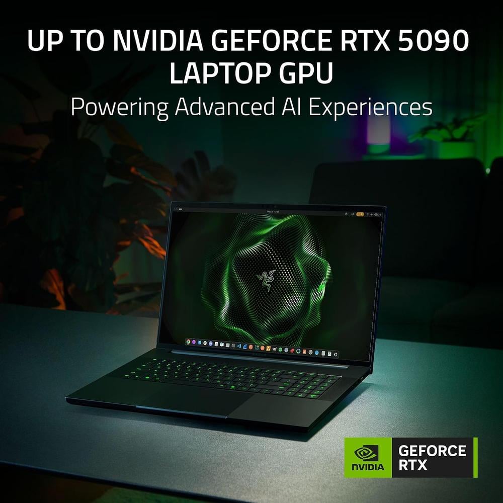 LAPTOP RAZER BLADE 18 18' INTEL ULTRA 9 RTX 5090 64GB 2TB | NEGRO - 2