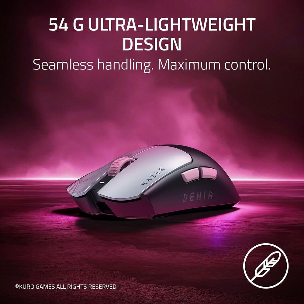 MOUSE GAMER INALÁMBRICO RAZER VIPER V3 PRO SE STORM WAVES| NEGRA - 2