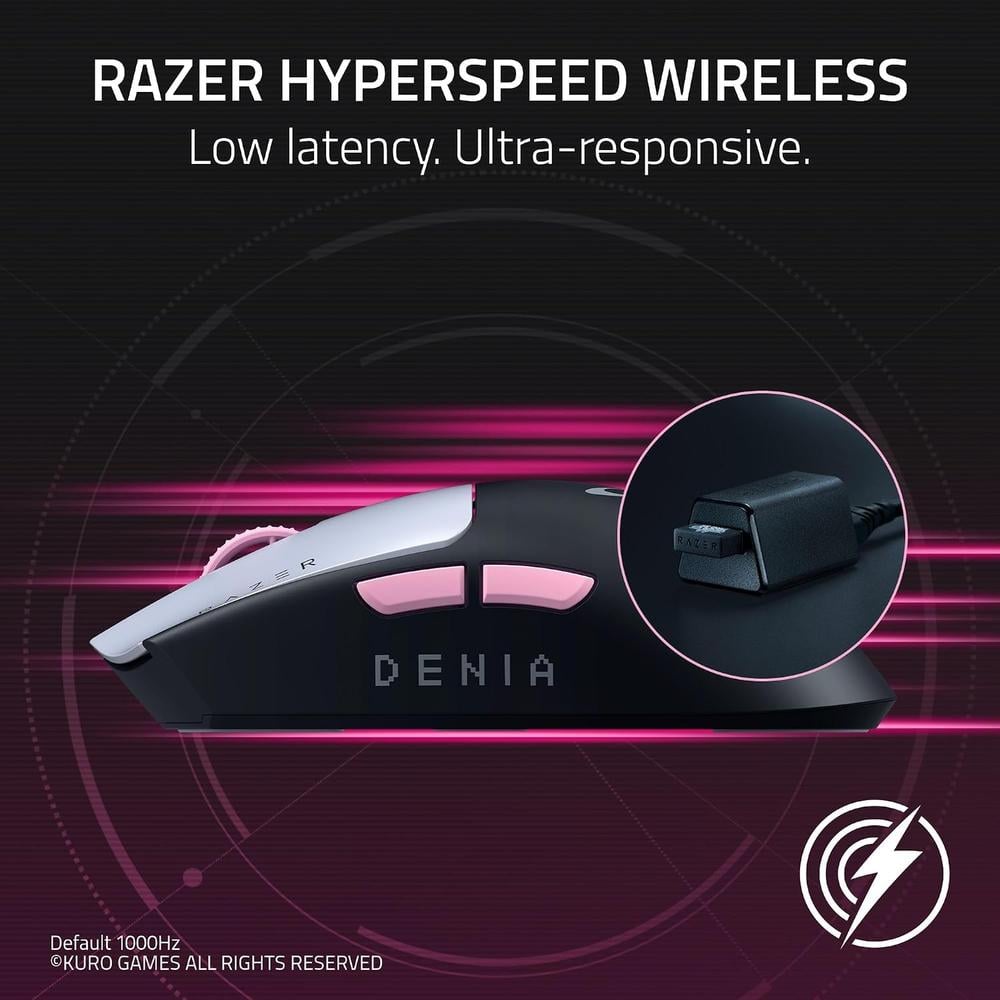 MOUSE GAMER INALÁMBRICO RAZER VIPER V3 PRO SE STORM WAVES| NEGRA - 4