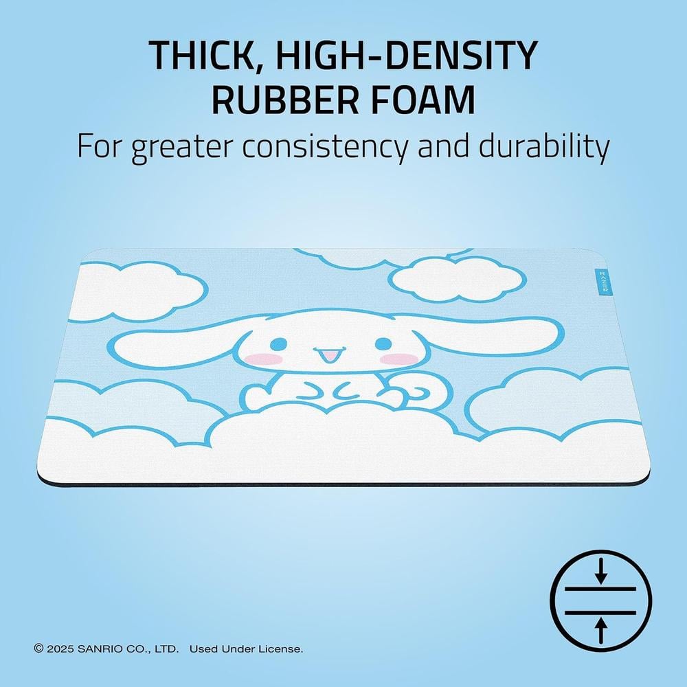 ALFOMBRILLA GAMER RAZER GIGANTUS V2 SOFT MEDIUM CINNAMOROLL| CELESTE - 3