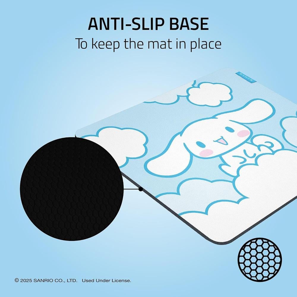 ALFOMBRILLA GAMER RAZER GIGANTUS V2 SOFT MEDIUM CINNAMOROLL| CELESTE - 4