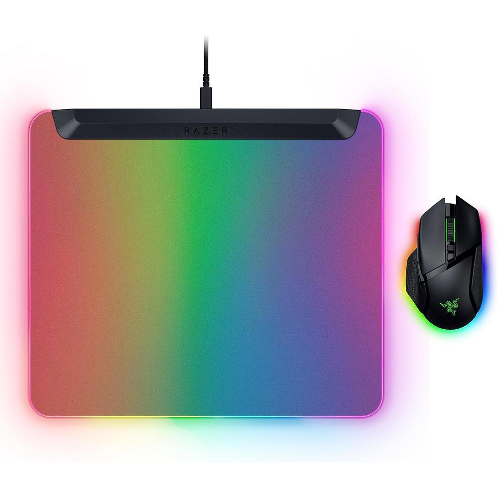 COMBO GAMER RAZER BASILISK V3 PRO 35K + FIREFLY V2 PRO| NEGRO - 1