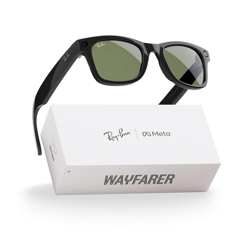 LENTES RAY-BAN META GEN 1 WAYFARER ESTANDAR| BLACK GREEN - 1