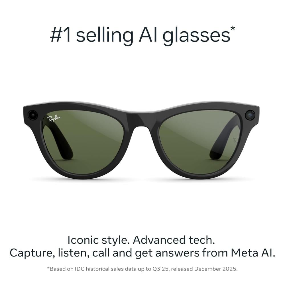 LENTES RAY-BAN META GEN 2 SKYLER | BLACK GREEN - 2