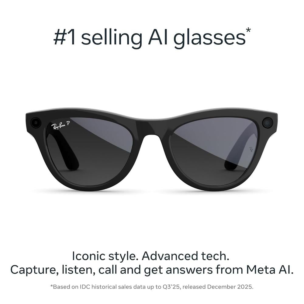 LENTES RAY-BAN META GEN 2 SKYLER | NEGRO GRAFITO - 2