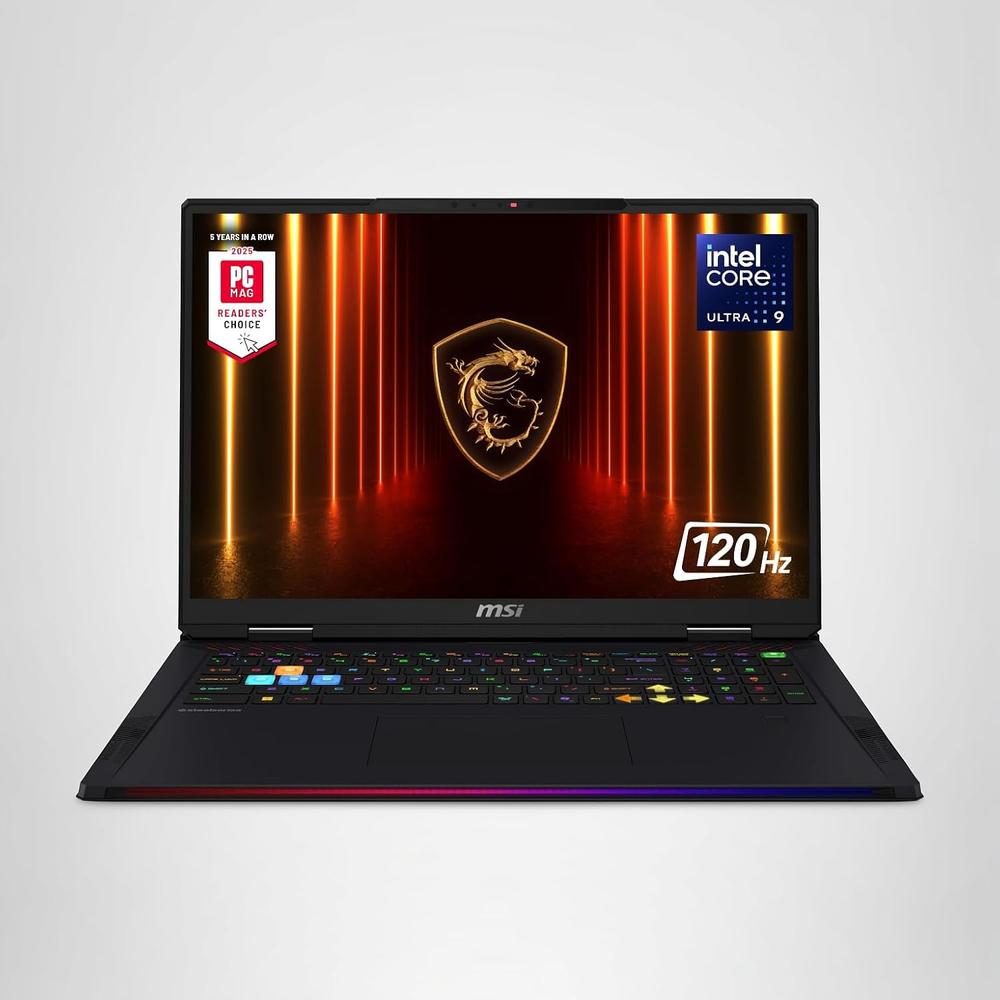 LAPTOP MSI RAIDER 18 HX AI 18″ INTEL ULTRA 9 RTX 5080 64GB 4TB | NEGRO - 1