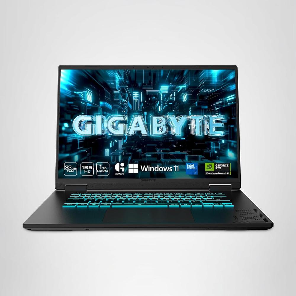 LAPTOP GIGABYTE GAMING A16 PRO 16″ INTEL ULTRA 7 RTX 5080 32GB 1TB | NEGRO - 1