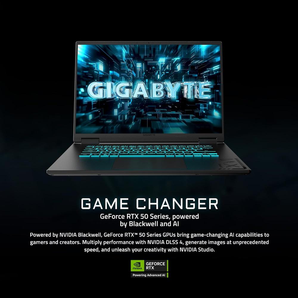 LAPTOP GIGABYTE GAMING A16 PRO 16″ INTEL ULTRA 7 RTX 5080 32GB 1TB | NEGRO - 4