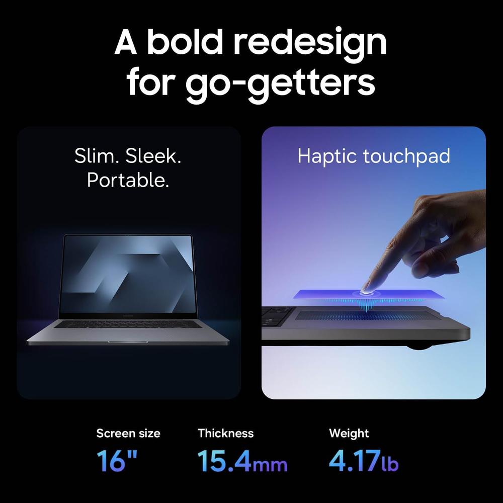 LAPTOP SAMSUNG GALAXY BOOK6 ULTRA 16″ INTEL ULTRA 7 RTX 5060 32GB 1TB | GRIS - 5