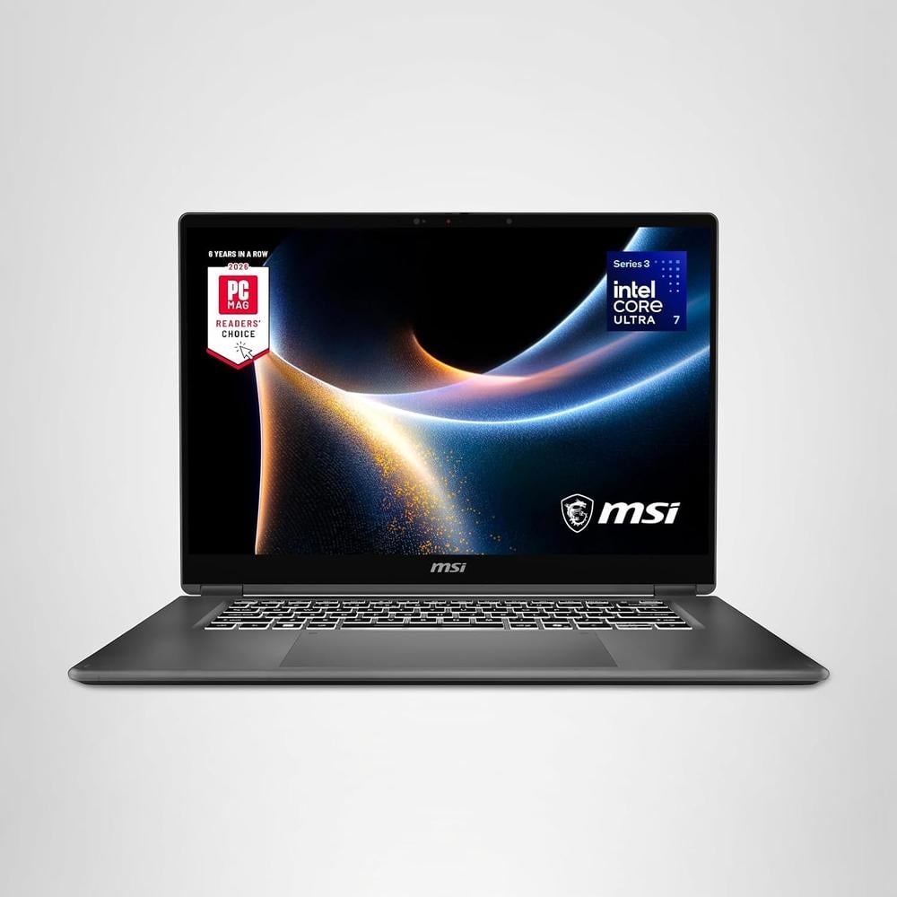 LAPTOP MSI PRESTIGE 16 FLIP AI+ 16″ INTEL ULTRA 7 INTEL ARC 32GB 1TB | GRIS PLATINO - 1