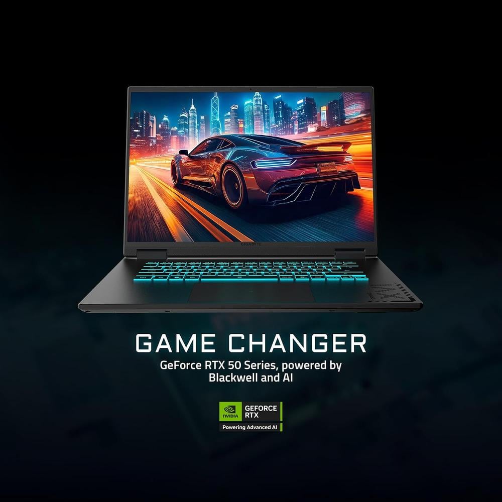 LAPTOP GIGABYTE GAMING A16 16″ INTEL CORE I7 RTX 5050 16GB 512GB | NEGRO - 4