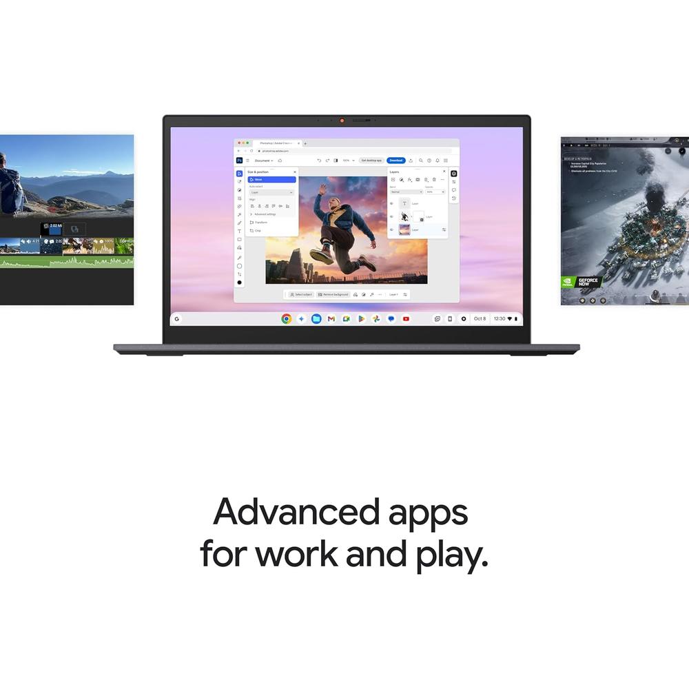 LAPTOP ACER CHROMEBOOK PLUS 515 15.6″ INTEL CORE I3 8GB 256GB | GRIS - 4