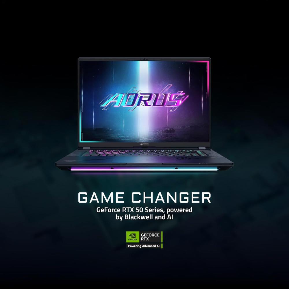 LAPTOP GIGABYTE AORUS MASTER 16 16″ INTEL ULTRA 9 RTX 5080 32GB 1TB | MAREA OSCURA - 4