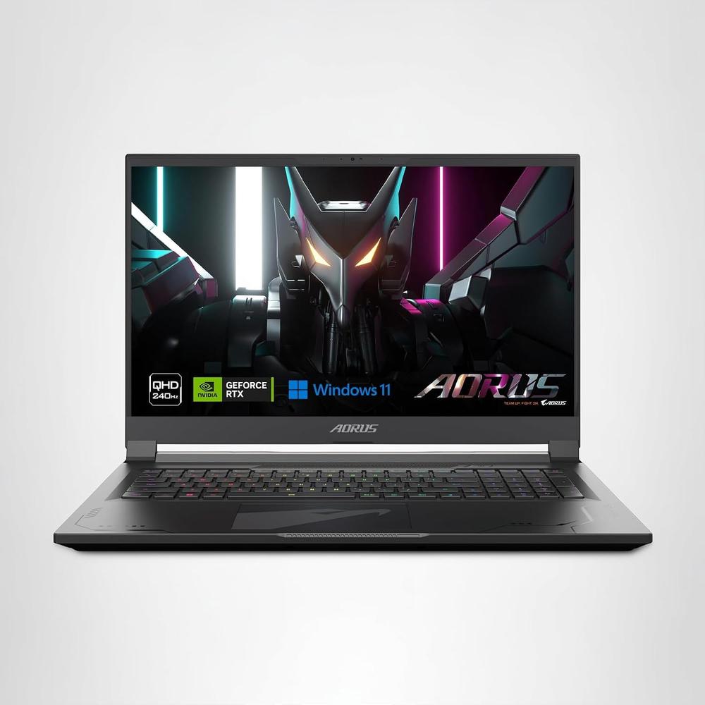 LAPTOP GIGABYTE AORUS 17X 17.3″ INTEL CORE I9 RTX 4080 16GB 1TB | NEGRO - 1