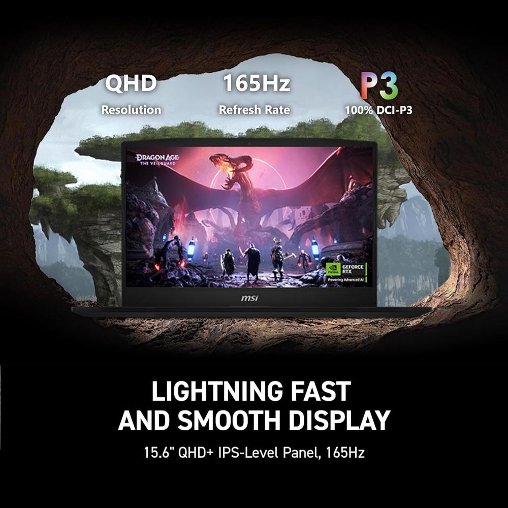 LAPTOP MSI KATANA 15 HX 15.6″ INTEL CORE I9 RTX 5070 32GB 1TB | NEGRO - 4