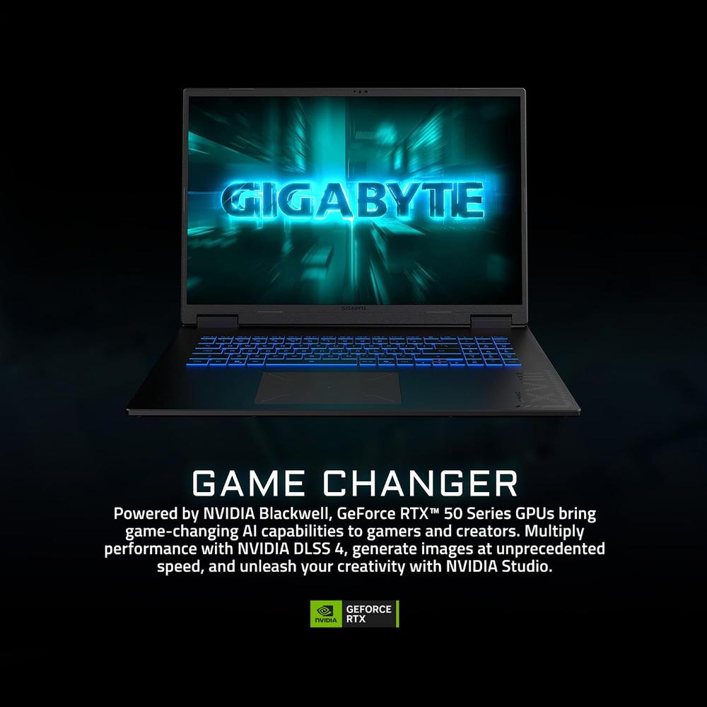 LAPTOP GIGABYTE GAMING A18 18″ RYZEN 7 RTX 5070 32GB 1TB | ACERO NEGRO - 4
