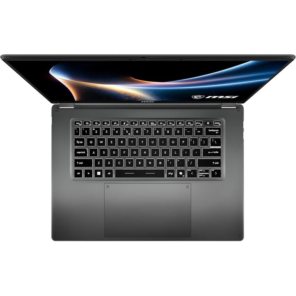 LAPTOP MSI PRESTIGE 16 FLIP AI+ 16″ INTEL ULTRA X9 INTEL ARC 32GB 1TB | GRIS PLATINO - 6