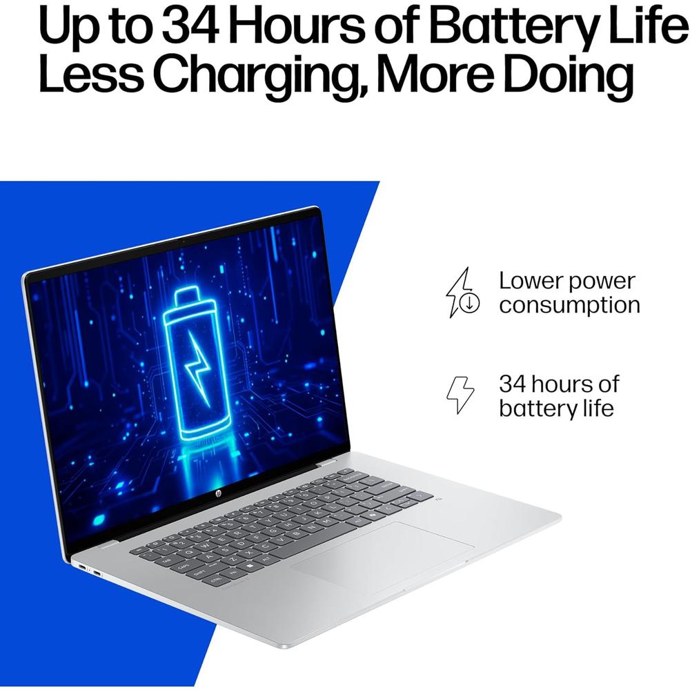 LAPTOP HP OMNIBOOK 5 16″ SNAPDRAGON X 16GB 512GB | PLATA GLACIAR - 3