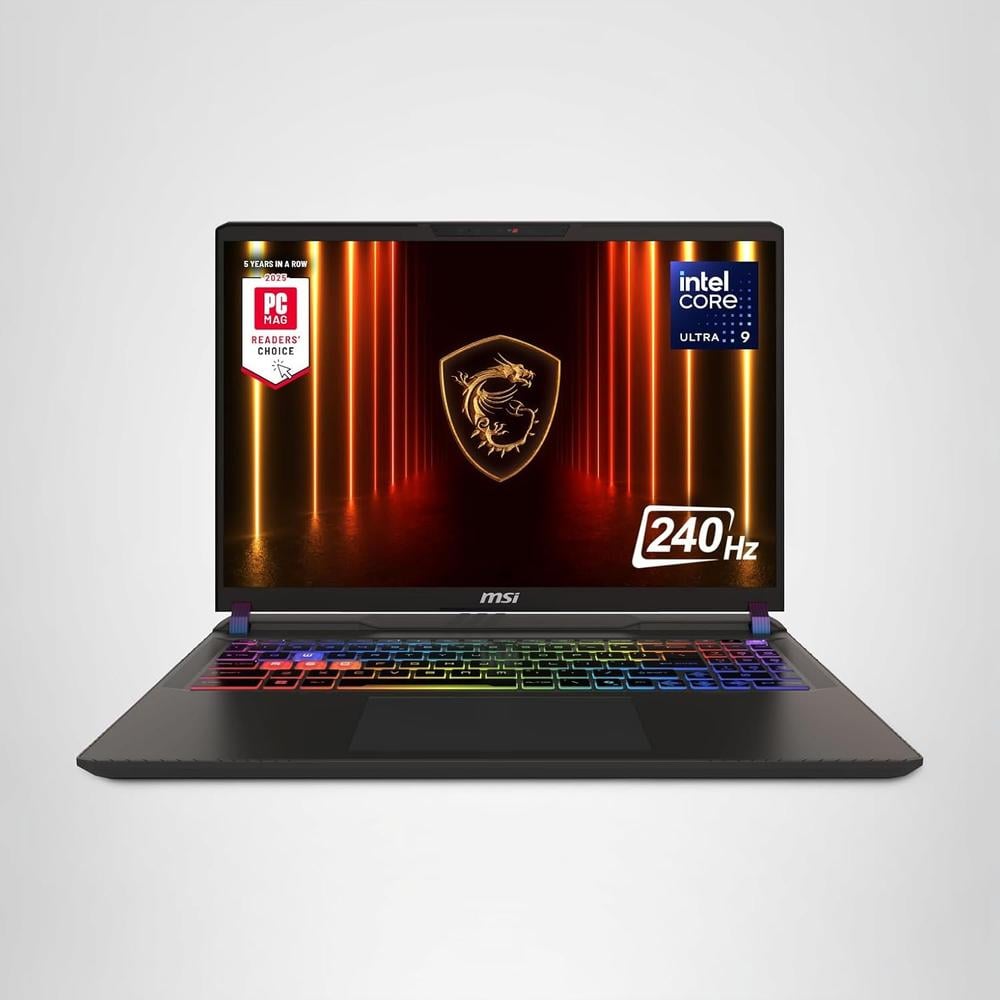 LAPTOP MSI VECTOR 16 HX AI 16″ INTEL ULTRA 9 RTX 5070 TI 16GB 1TB | GRIS COSMOS - 1