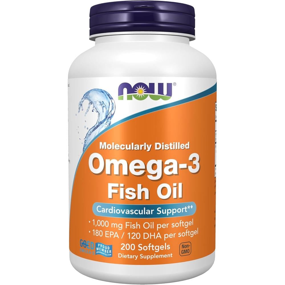 OMEGA-3 NOW FOODS 180 EPA / 120 DHA 200 CÁPSULAS BLANDAS - 2