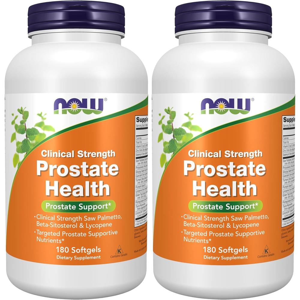 PROSTATE HEALTH NOW FOODS 180 CÁPSULAS BLANDAS | PACK 2 - 2
