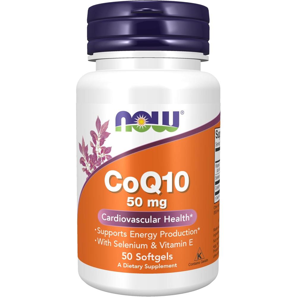 COQ10 NOW FOODS 50 MG 50 CÁPSULAS BLANDAS - 2