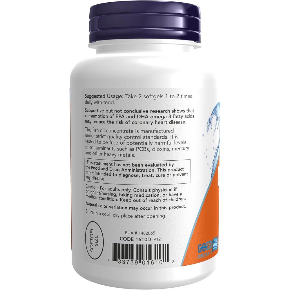 DHA-250 NOW FOODS 120 CÁPSULAS BLANDAS | PACK 2 - 4