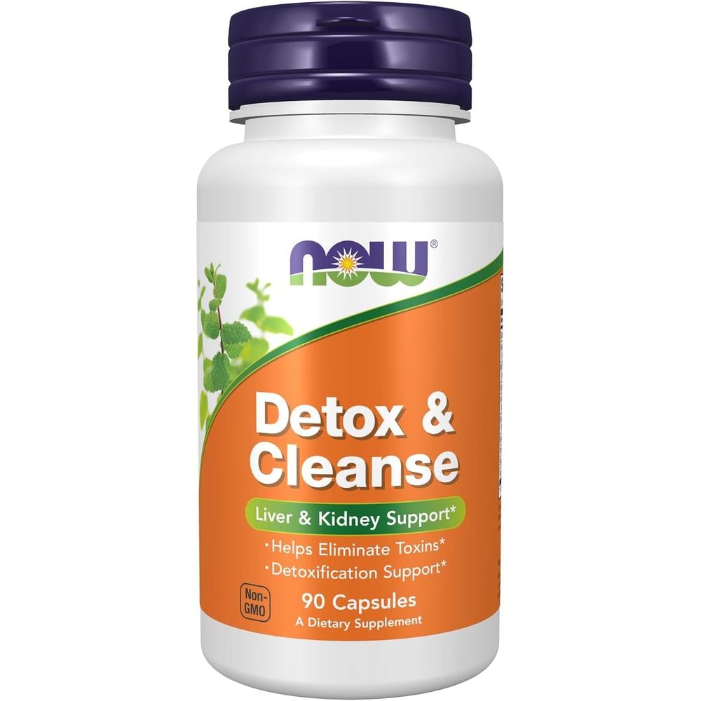 DETOX Y CLEANSE NOW FOODS 90 CÁPSULAS - 2