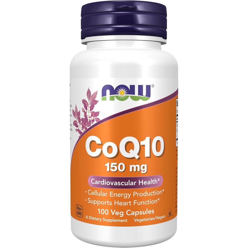 COQ10 NOW FOODS 150 MG 100 CÁPSULAS - 2