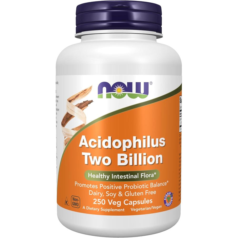 ACIDOPHILUS NOW FOODS 2 BILLONES UFC 250 CÁPSULAS - 1