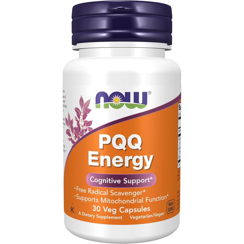 PQQ ENERGY NOW FOODS 30 CÁPSULAS - 1