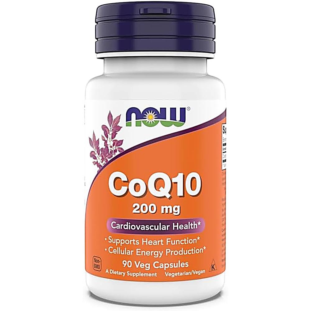 COQ10 NOW FOODS 200 MG 90 CÁPSULAS - 2