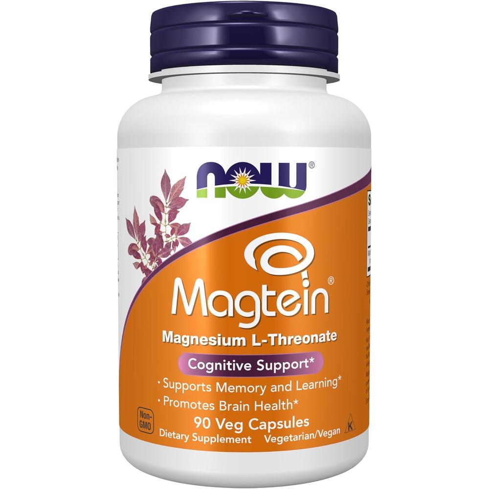 MAGTEIN NOW FOODS 90 CÁPSULAS - 1