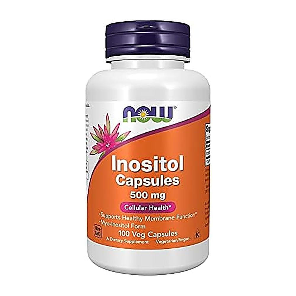 INOSITOL NOW FOODS 500 MG 100 CÁPSULAS | PACK 3 - 3