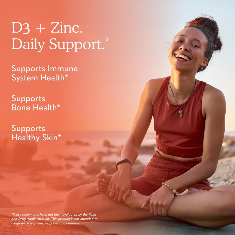 VITAMINA D3 + ZINC + QUERCETINA GARDEN OF LIFE DR. FORMULATED 5000 UI 30 TABLETAS - 4