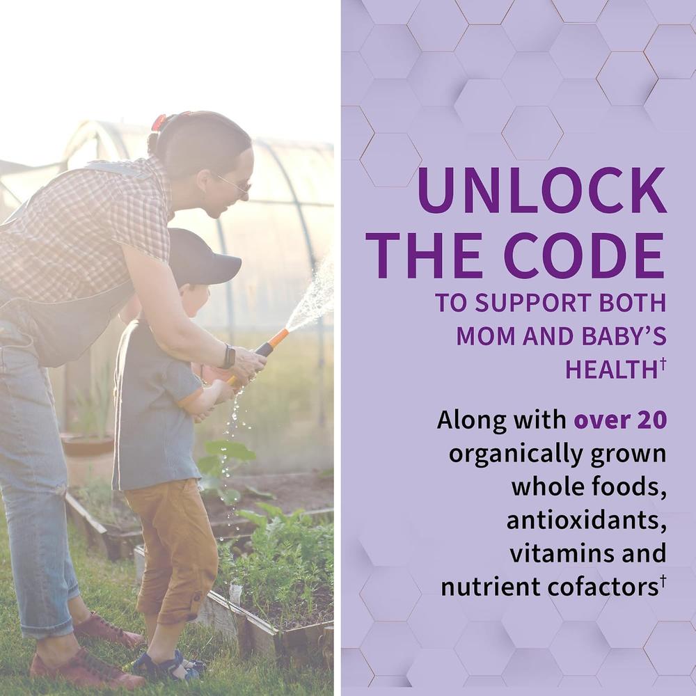 MULTIVITAMÍNICO GARDEN OF LIFE VITAMIN CODE RAW PRENATAL 90 CÁPSULAS - 2