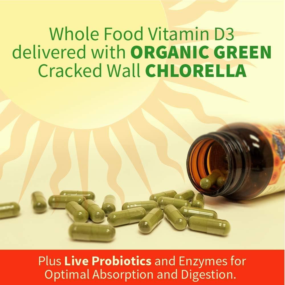 VITAMINA D3 GARDEN OF LIFE VITAMIN CODE RAW 2000 UI 120 CÁPSULAS - 3