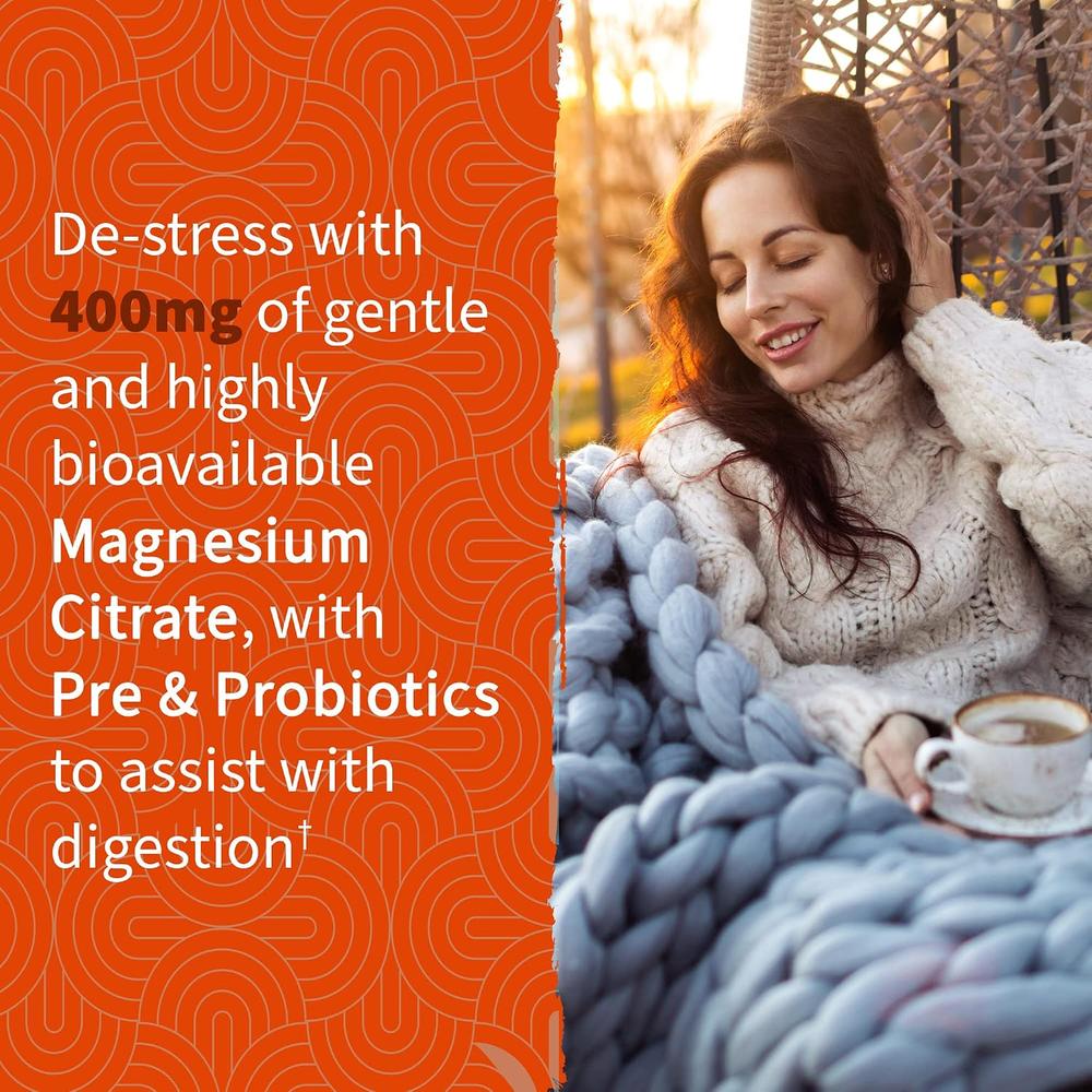 MAGNESIO GARDEN OF LIFE DR. FORMULATED 400 MG NARANJA CREMA 60 GOMITAS - 3