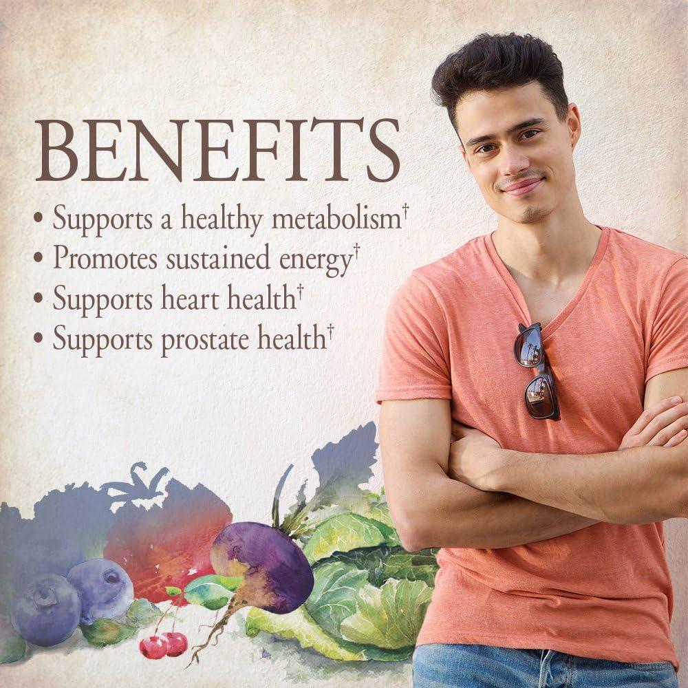 MULTIVITAMÍNICO GARDEN OF LIFE ORGANICS MEN'S ONCE DAILY 30 TABLETAS - 2