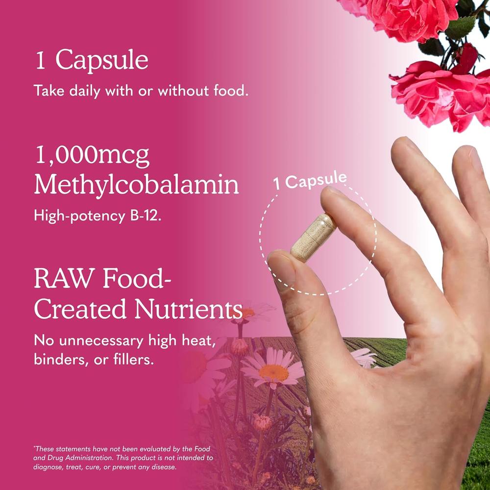 VITAMINA B12 GARDEN OF LIFE VITAMIN CODE RAW 1000 MCG 30 CÁPSULAS - 5