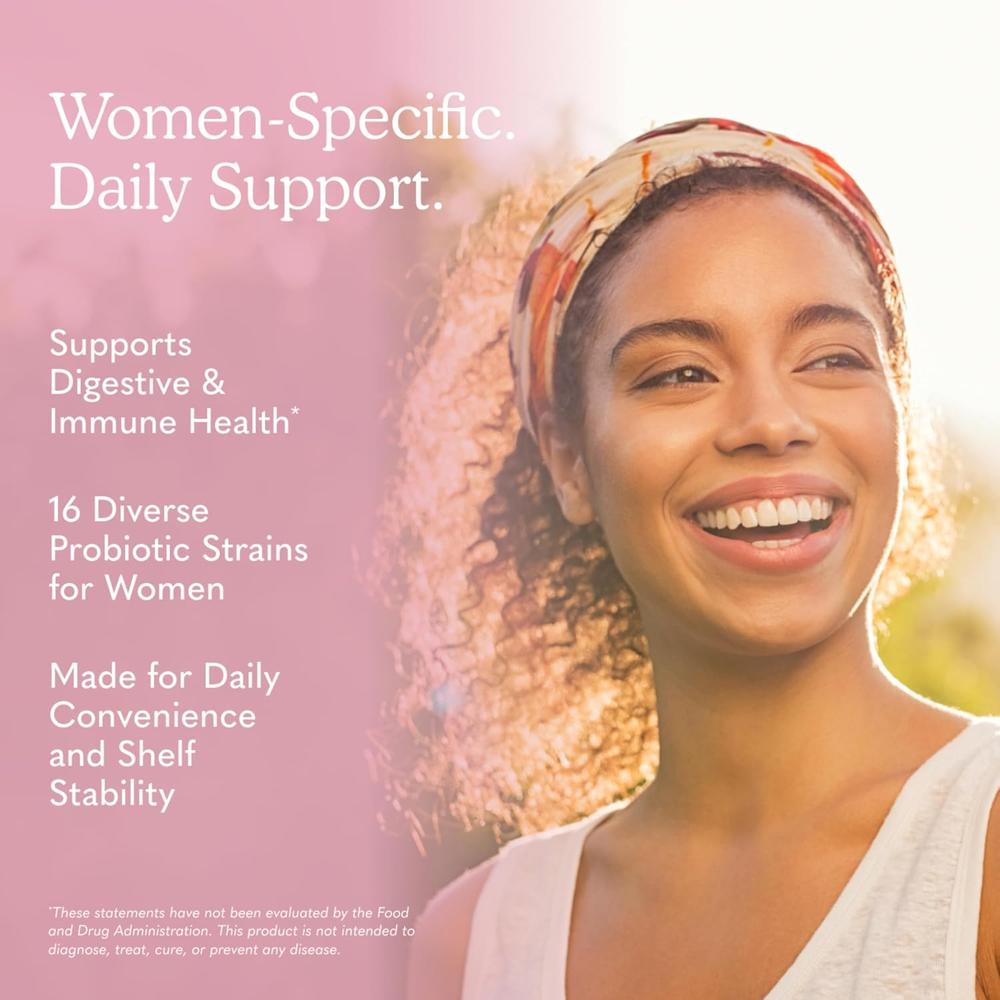 PROBIÓTICO GARDEN OF LIFE ONCE DAILY WOMEN'S 50 BILLONES 16 CEPAS 30 CÁPSULAS - 4