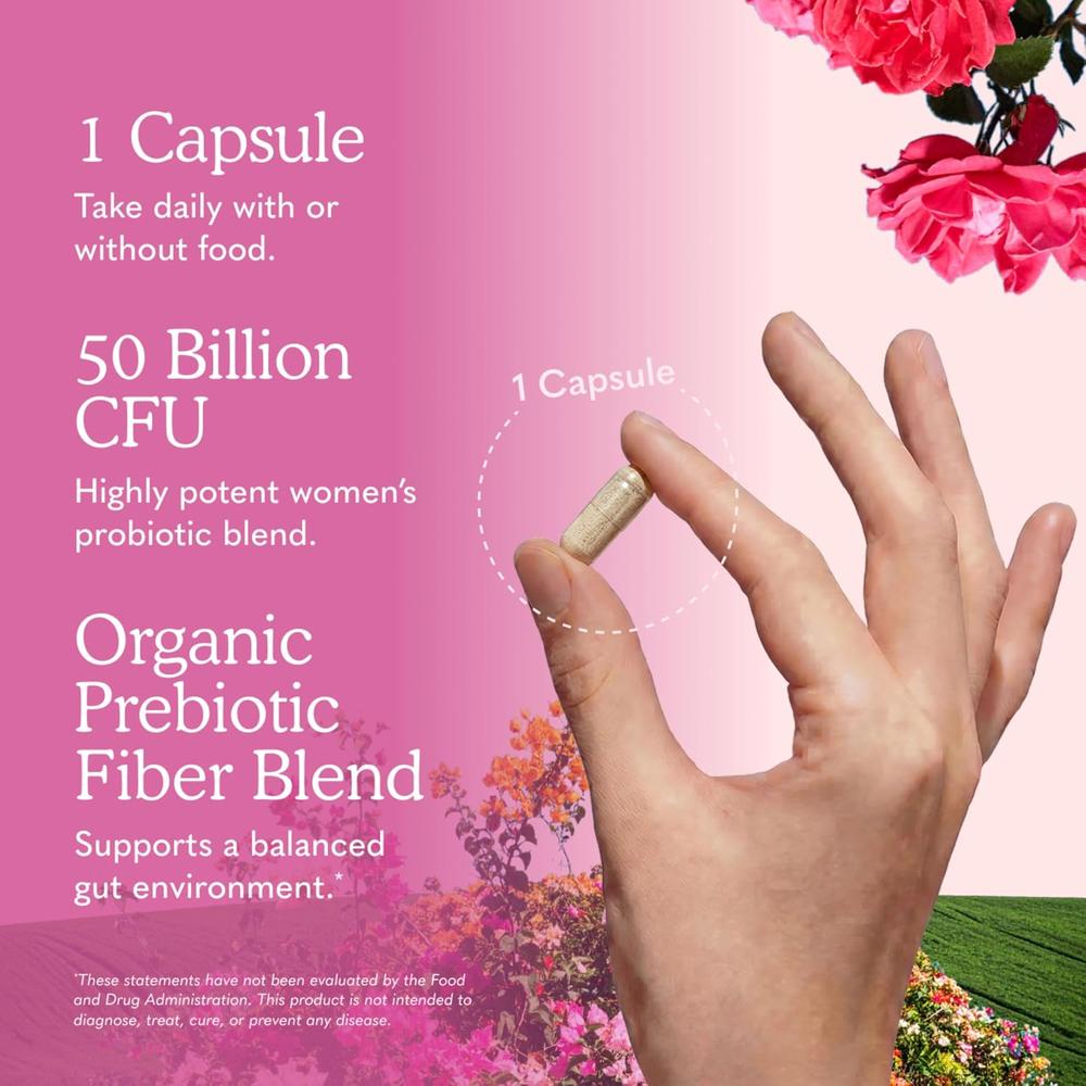 PROBIÓTICO GARDEN OF LIFE ONCE DAILY WOMEN'S 50 BILLONES 16 CEPAS 30 CÁPSULAS - 5