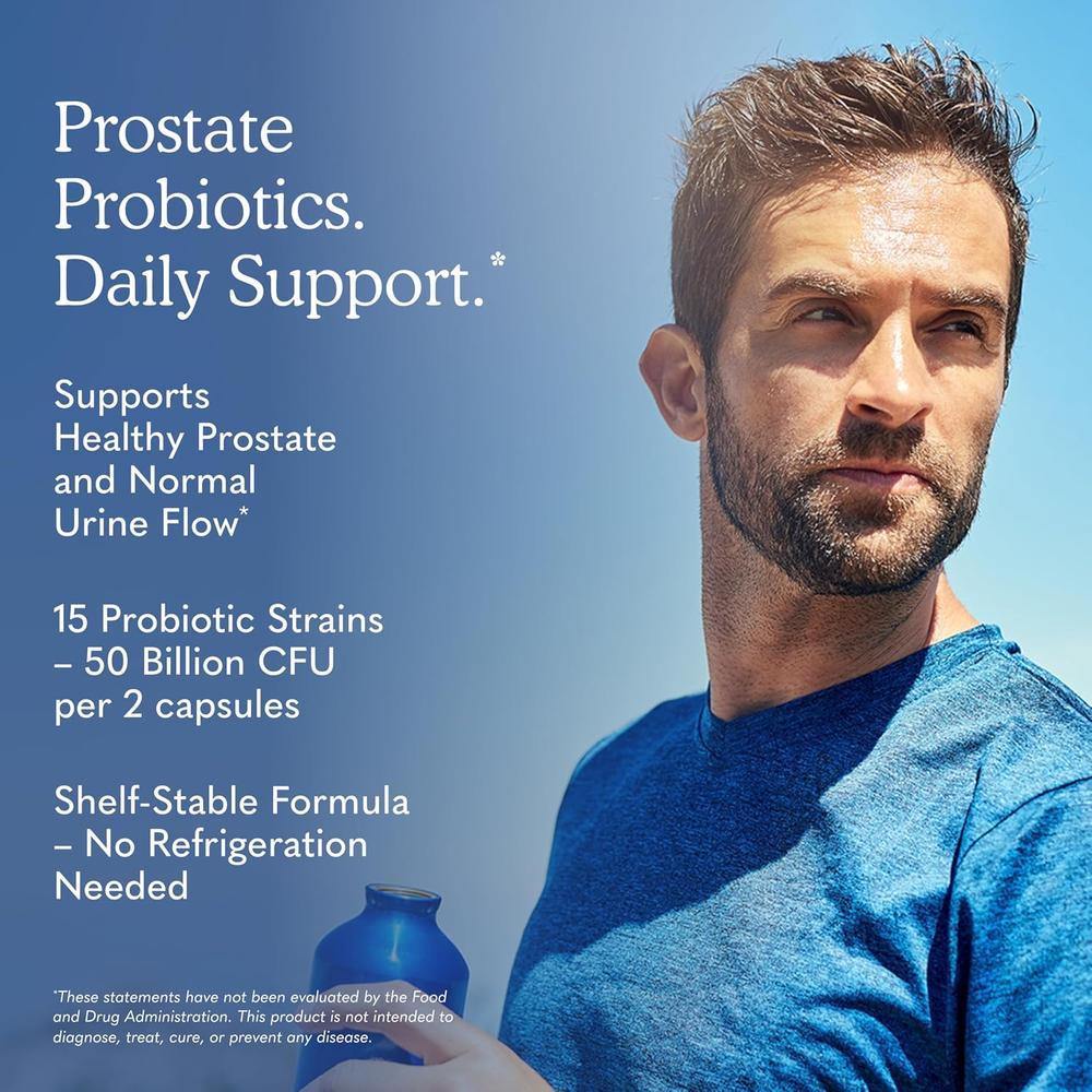 PROBIÓTICO GARDEN OF LIFE PROSTATE+ SHELF STABLE 50 BILLONES 15 CEPAS 60 CÁPSULAS - 4