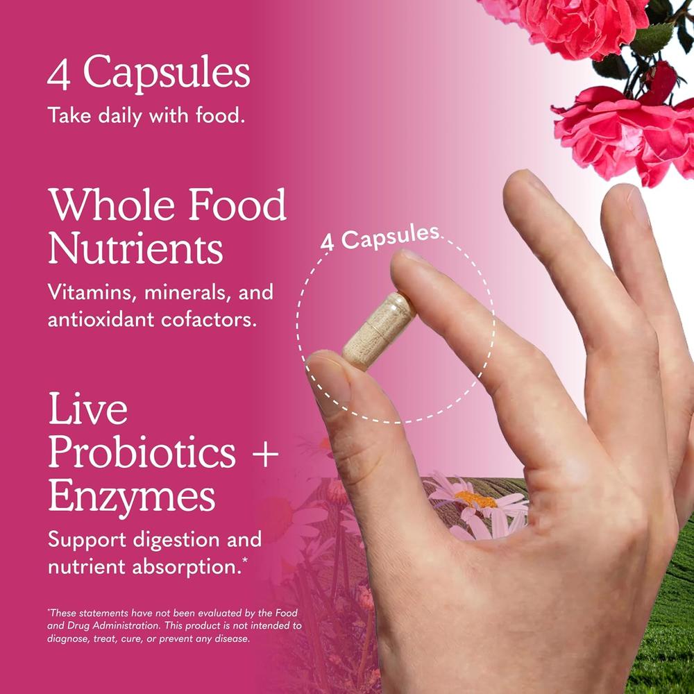 MULTIVITAMÍNICO GARDEN OF LIFE VITAMIN CODE WOMEN 120 CÁPSULAS - 5