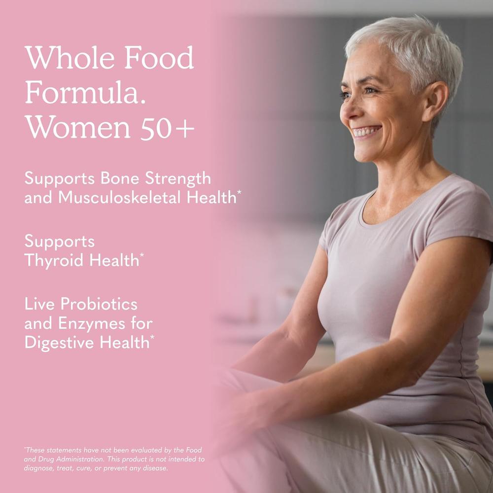 MULTIVITAMÍNICO GARDEN OF LIFE VITAMIN CODE WOMEN 50 Y WISER 240 CÁPSULAS - 4